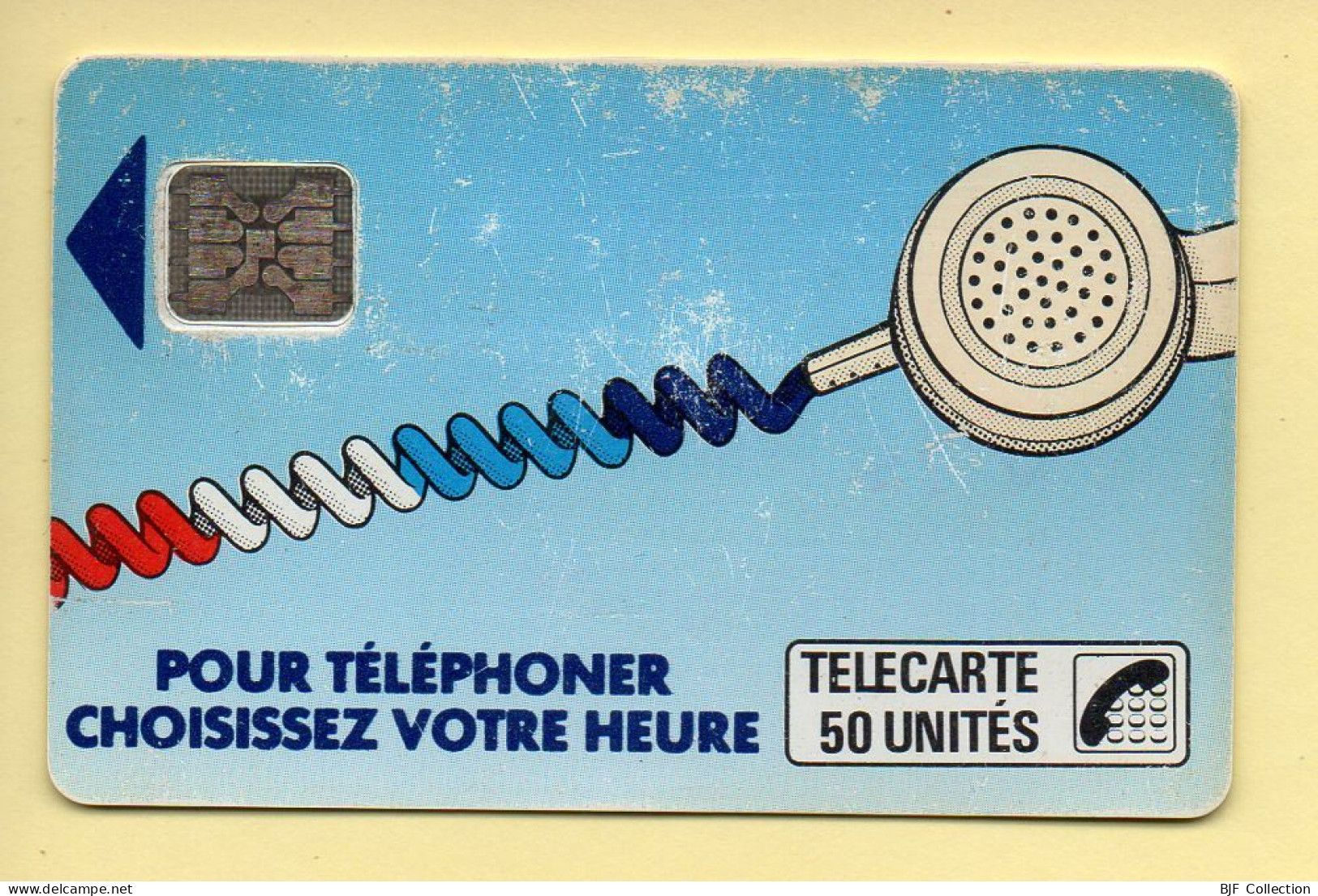 Télécarte : CORDON / 50 Unités : Numéro 107961 (voir Cadre Et Numérotation) - Telefonschnur (Cordon)