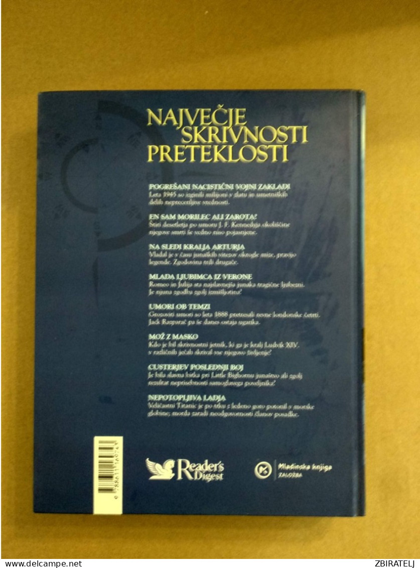 Slovenščina Knjiga NAJVEČJE SKRIVNOSTI PRETEKLOSTI - Lingue Slave