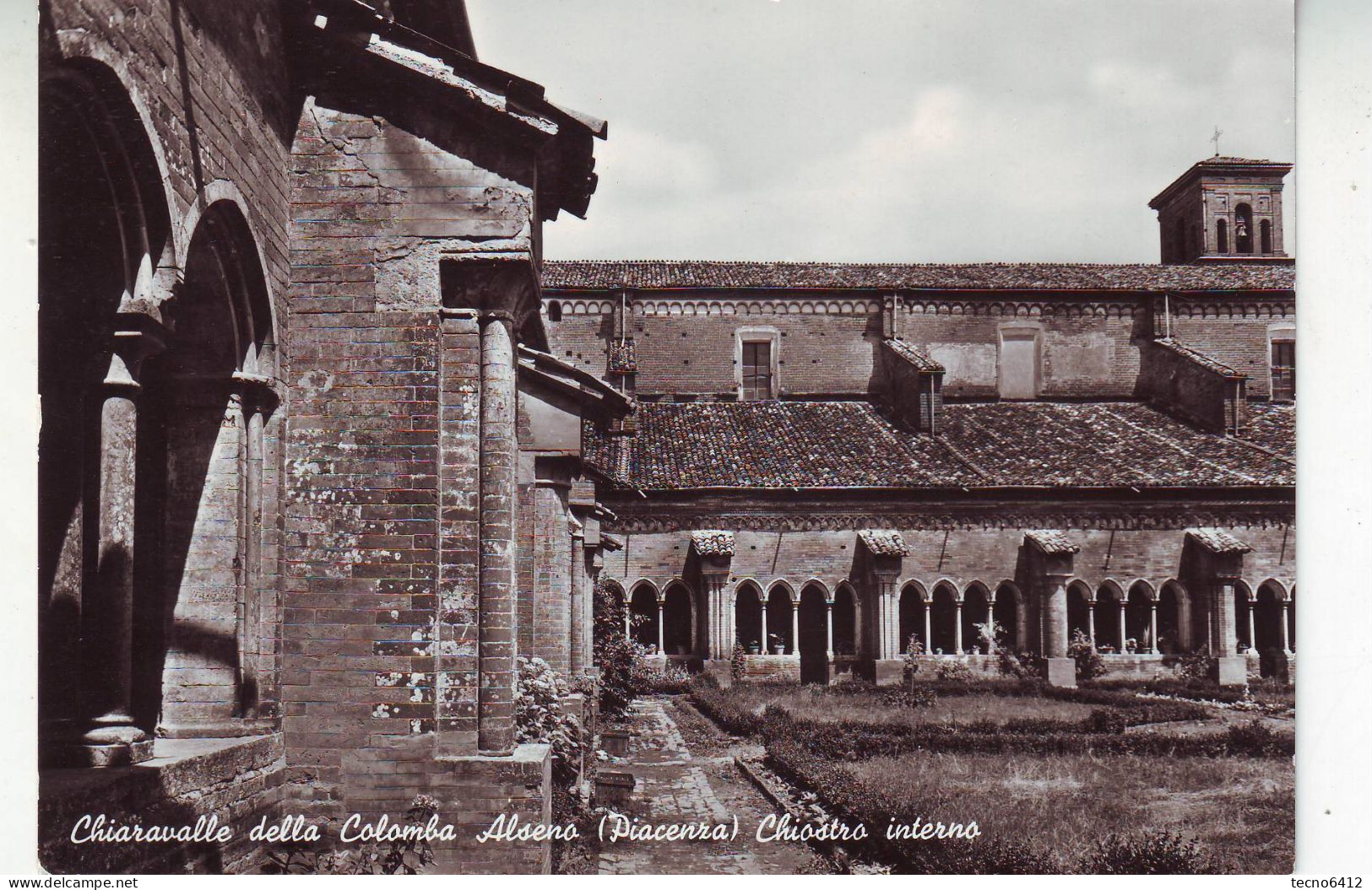 Chiaravalle Della Colomba - Alseno(piacenza) - Chiostro Interno - Non Viaggiata - Piacenza