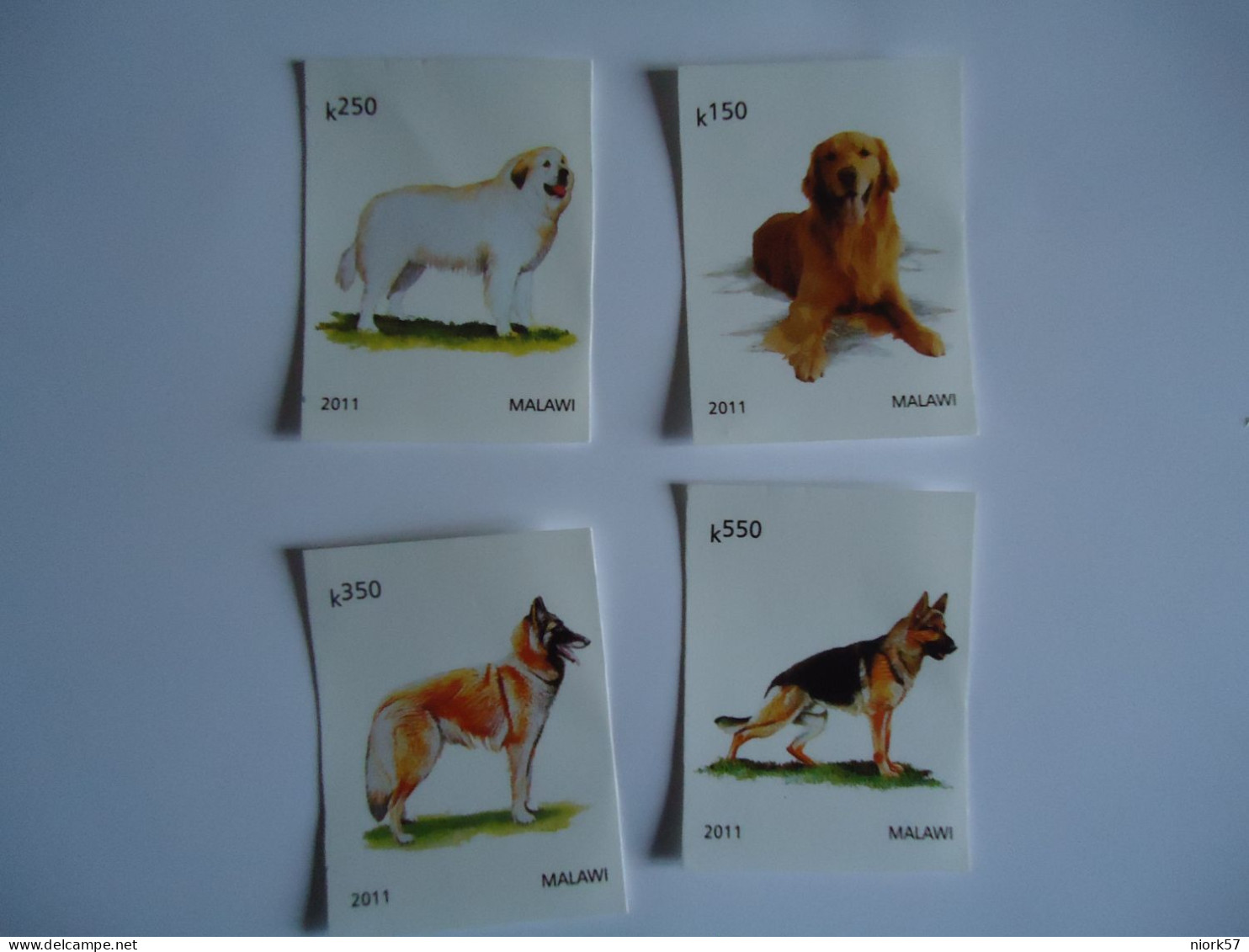 DOGS   IMPERFORATE  MNH  4 Stamps  DOGS  DOG - Chiens