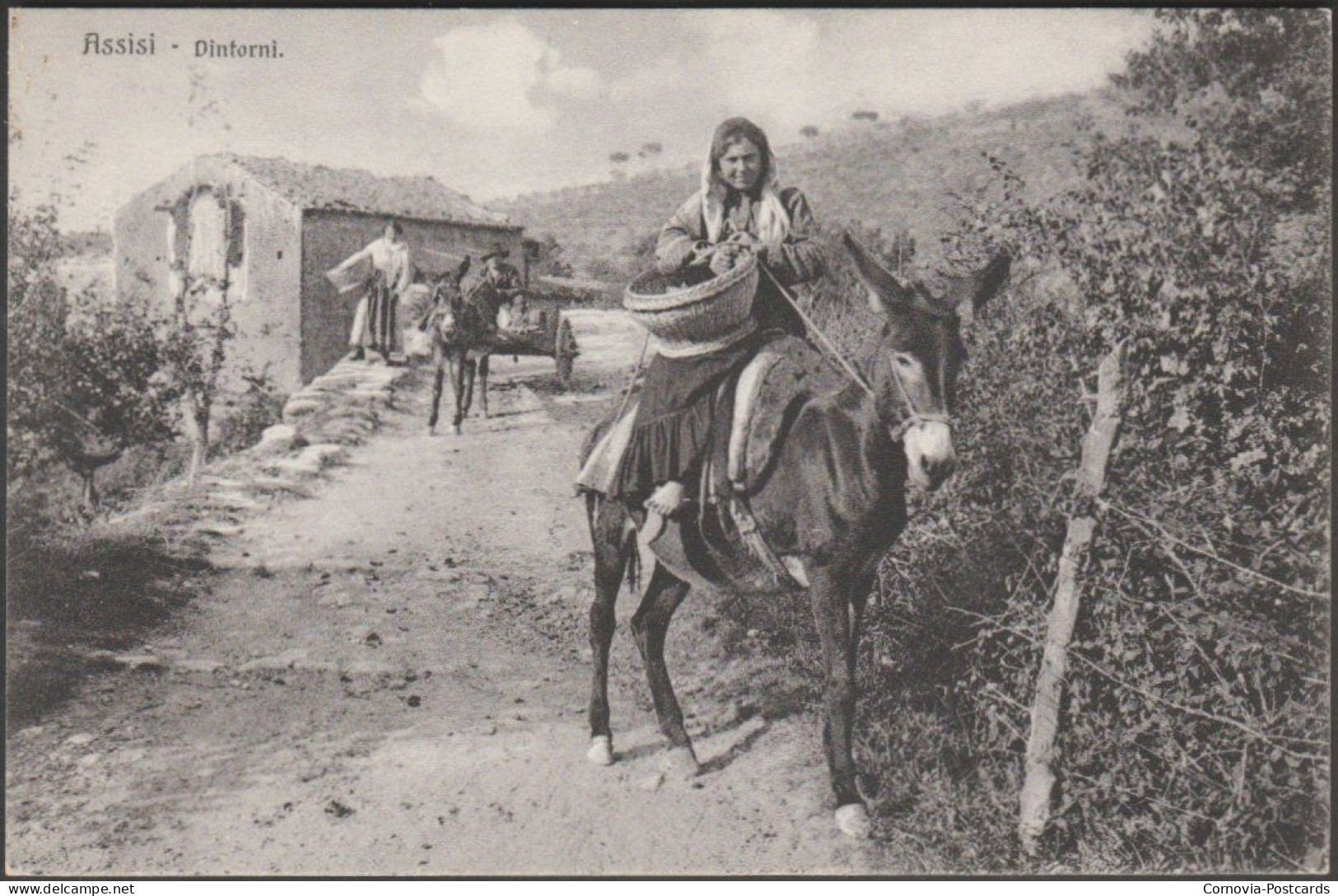 Dintorni, Assisi, C.1920 - Rossi Ulisse Cartolina - Andere & Zonder Classificatie