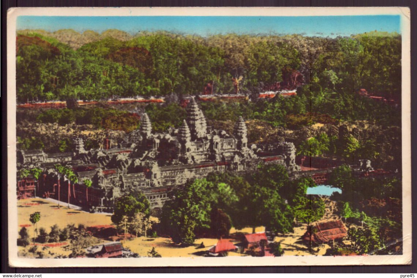 CAMBODGE VUE GENERALE DU TEMPLE D ANGKOR VAT - Cambodge