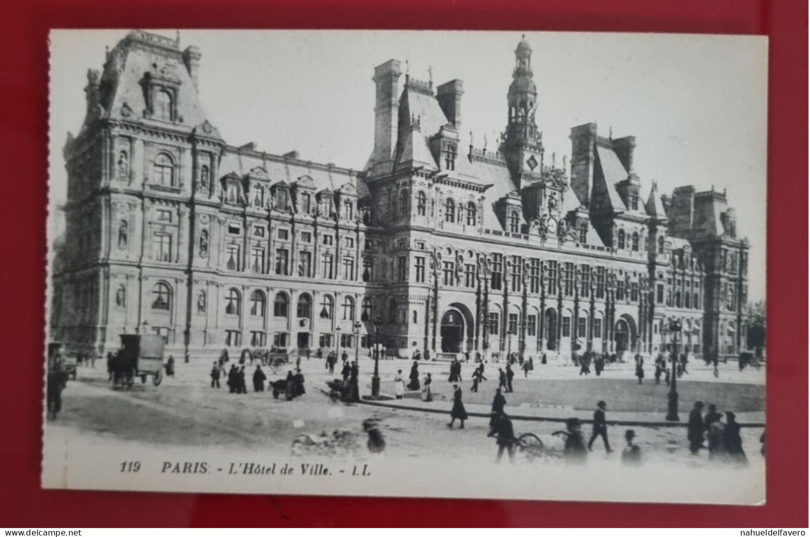 Carta Postale Non Circulée - FRANCE - PARIS - L'HOTEL DE VILLE - Cafés, Hotels, Restaurants