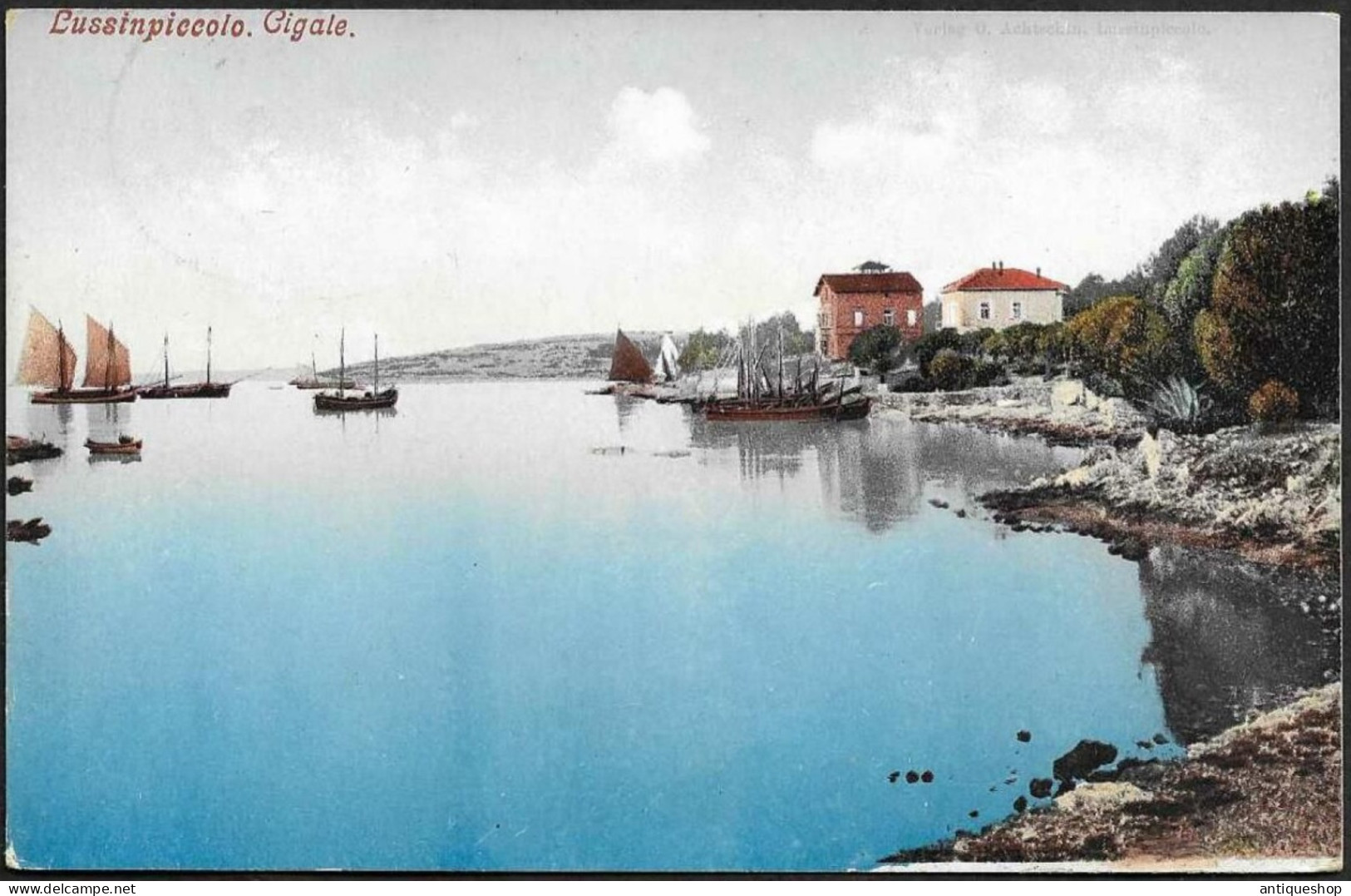 Croatia-----Mali Losinj (Lussinpiccolo)-----old Postcard - Croatia