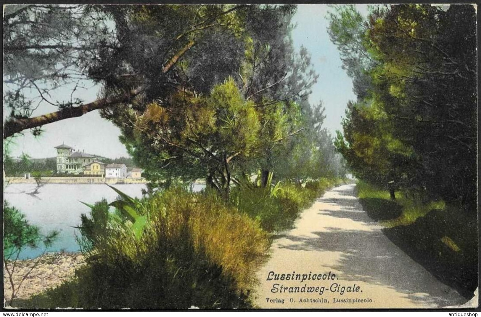 Croatia-----Mali Losinj (Lussinpiccolo)-----old Postcard - Croatie