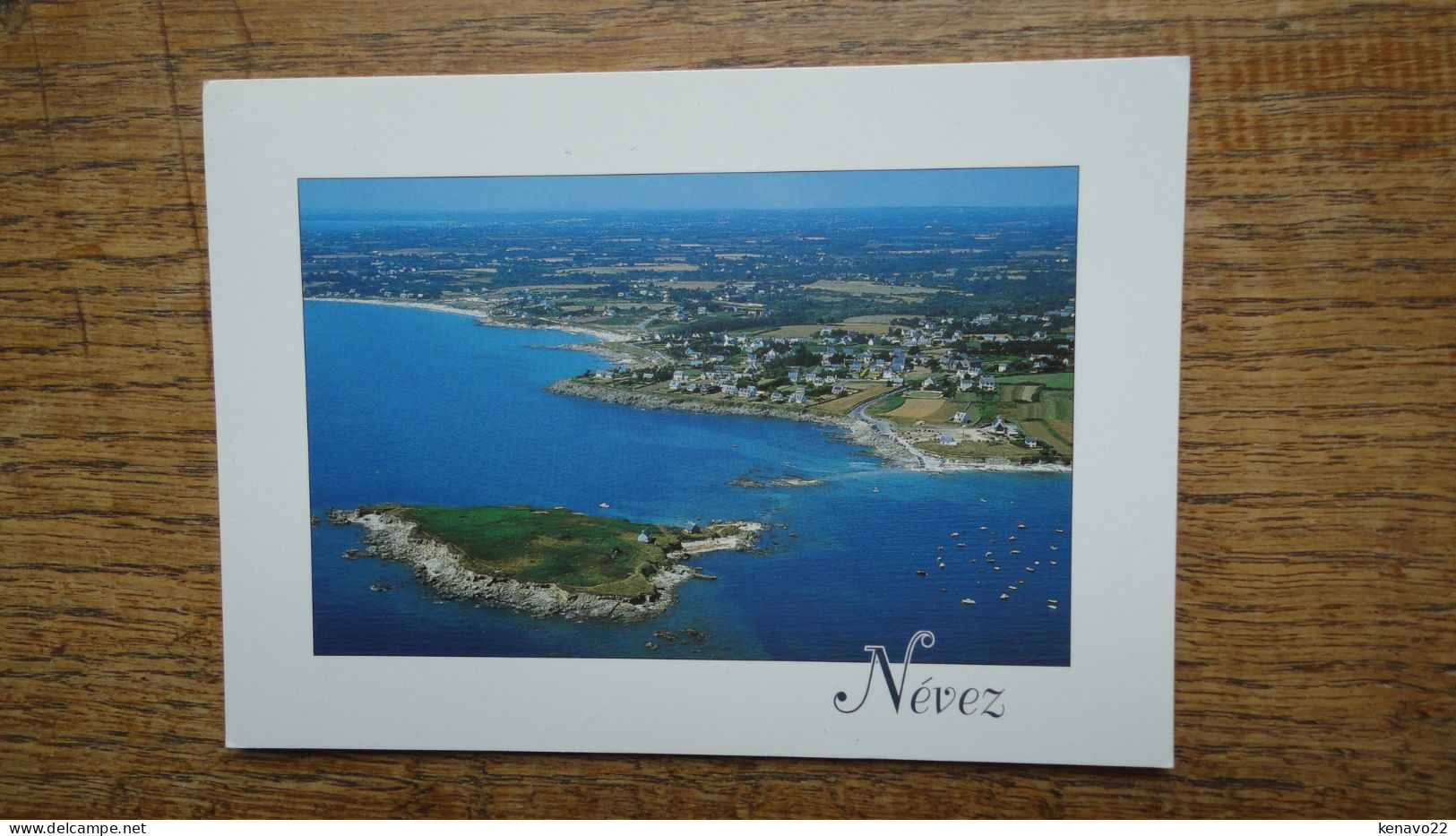 Névez , île De Raguenès "" Beau Timbre Roulette "" - Névez