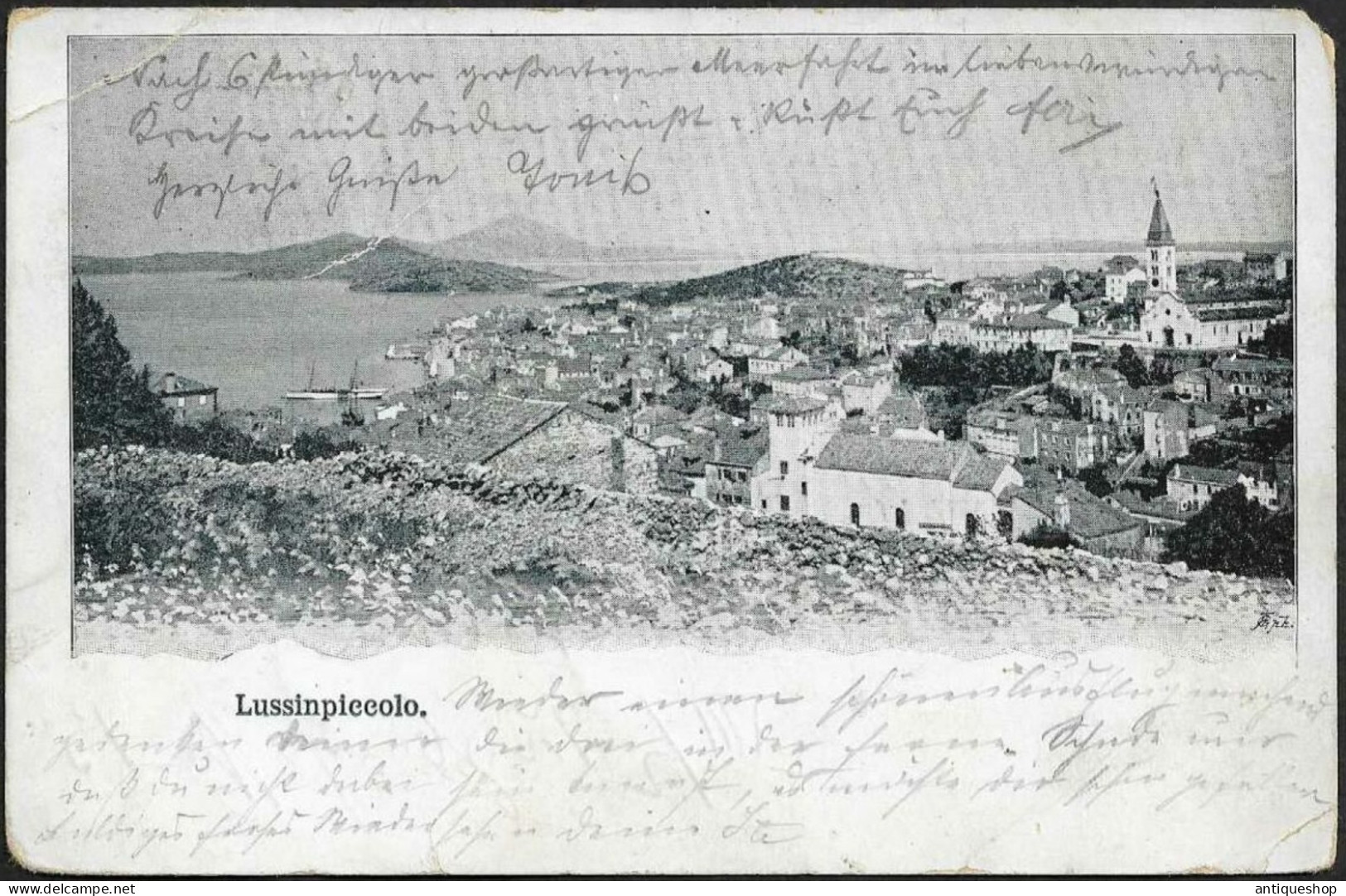 Croatia-----Mali Losinj (Lussinpiccolo)-----old Postcard - Croatia