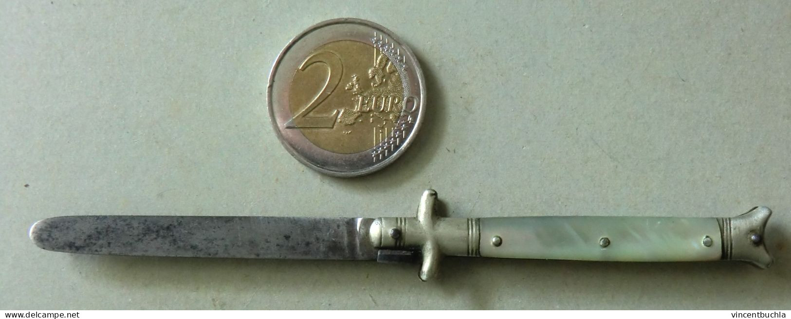 Ancien Petit Canif Ou Couteau Pliant Châtellerault En Excellent état - Art Populaire