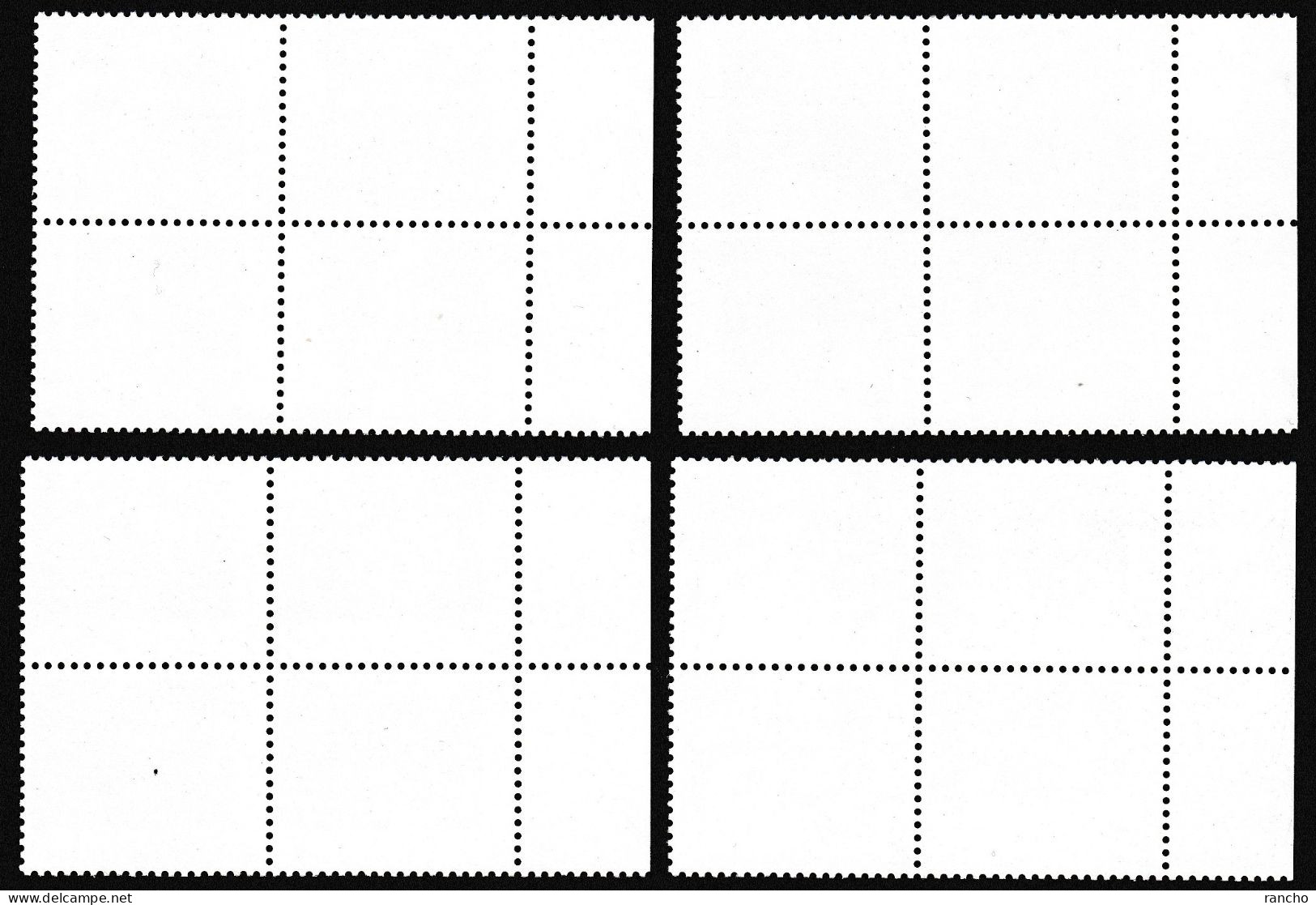 PRO/P. SERIE 4xBLOCS DE 4 OBLITERES 1er/J.27.5.1986. C/.S.B.K. Nr:B211/14. Y&TELLIER Nr:1246/49. MICHEL Nr:1317/20. - Used Stamps