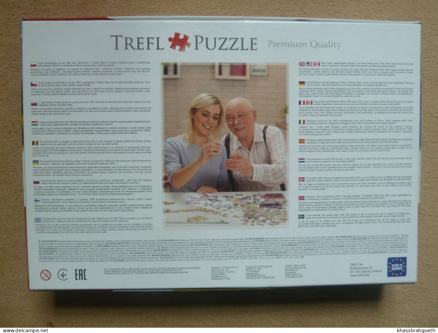 TREFL PUZZLE - VAL DI FUNES / DOLOMITES (ITALIE) (1500p) - Puzzles