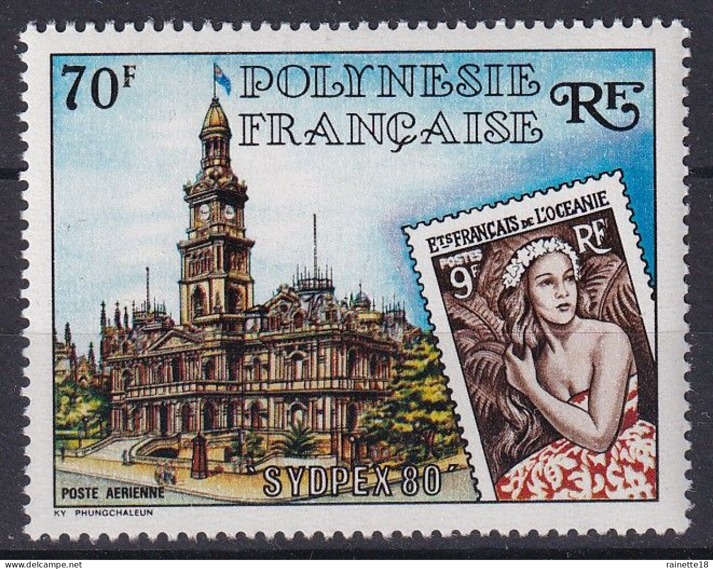 PolynésieFrançaise       PA  155 ** - Unused Stamps