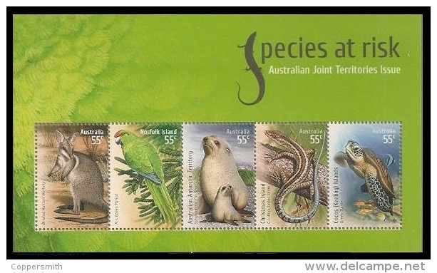 (042) Australia / Australie  Animals Sheet / Bf Animaux / Tiere / Dieren 2009  ** / Mnh  Michel BL 89 - Neufs