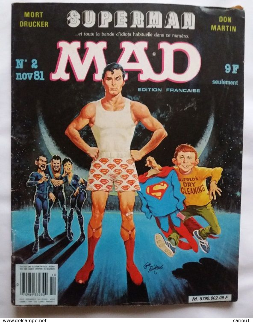 C1  Revue MAD # 2 Grafika 1981 DON MARTIN Jack DAVIS Dave BERG Prohias DRUCKER PORT INCLUS FRANCE - Autre Magazines