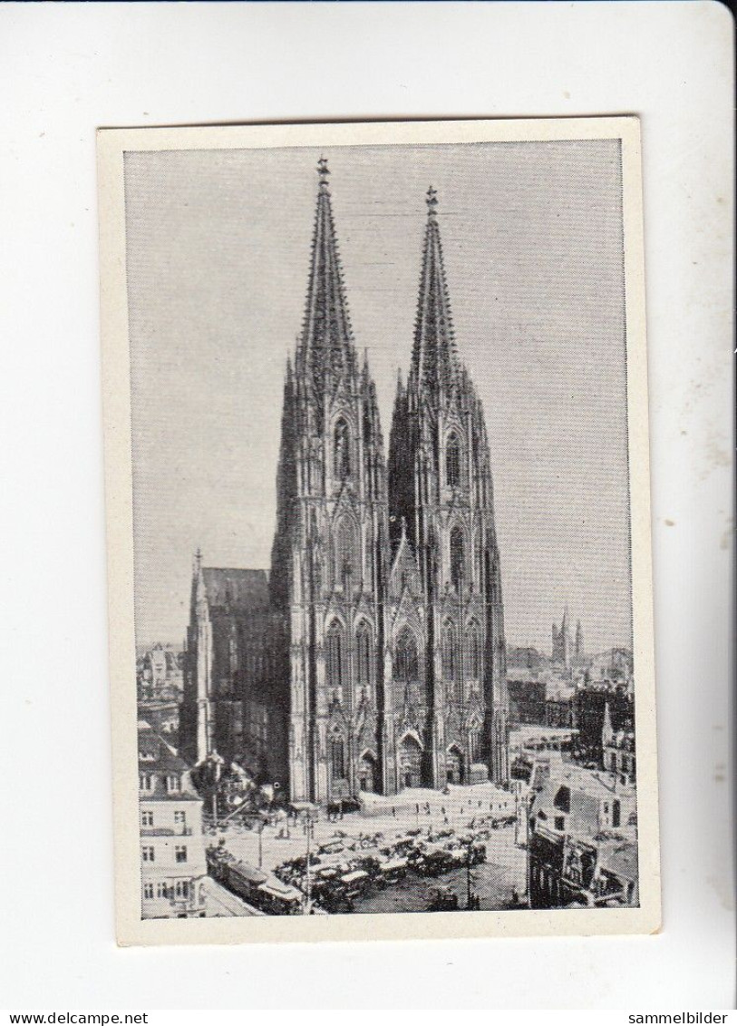 Mit Trumpf Durch Alle Welt Berühmte Bauwerke Kölner Dom      A Serie 9 #2 Von 1933 - Other Brands