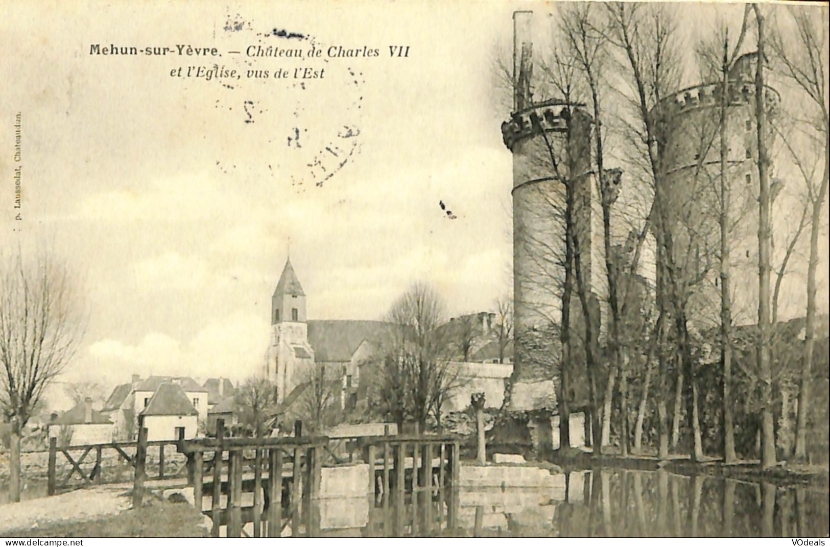 France - (18) Cher - Mehun-sur-Yèvre - Château De Charles VII Et L'Eglise - Mehun-sur-Yèvre