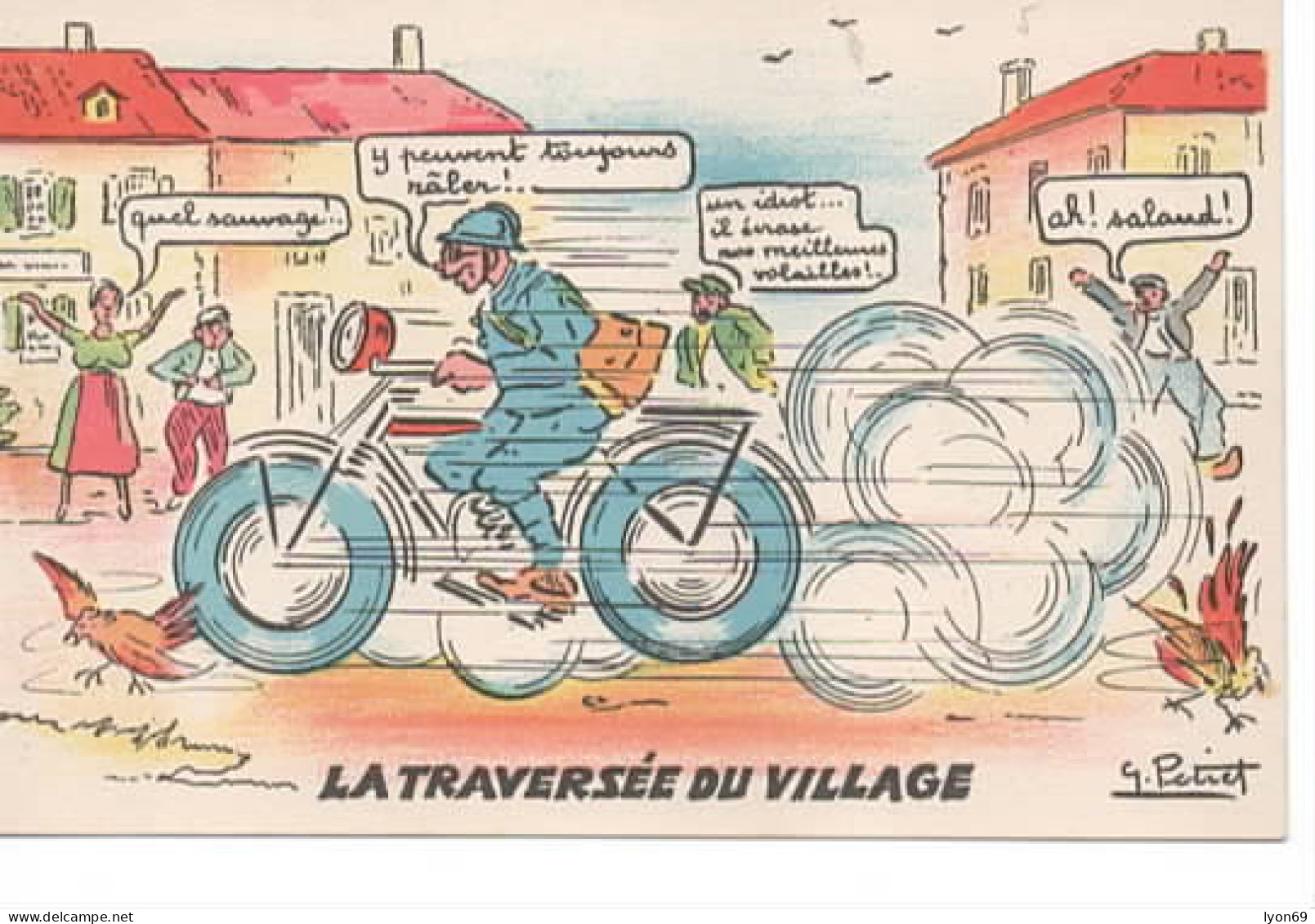 LA TRAVERSEE DU VILLAGE - Humor