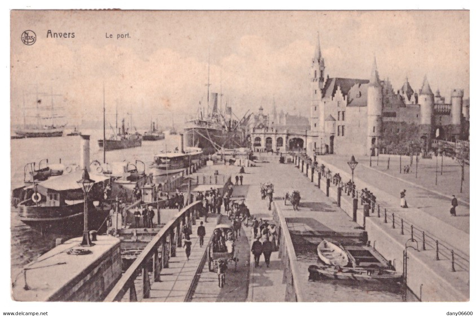 ANVERS - Le Port (carte Animée) - Antwerpen