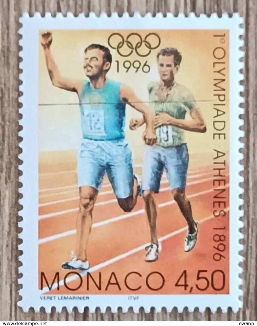 Monaco - YT N°2053 - Jeux Olympiques D'été à Atlanta / Course - 1996 - Neuf - Neufs