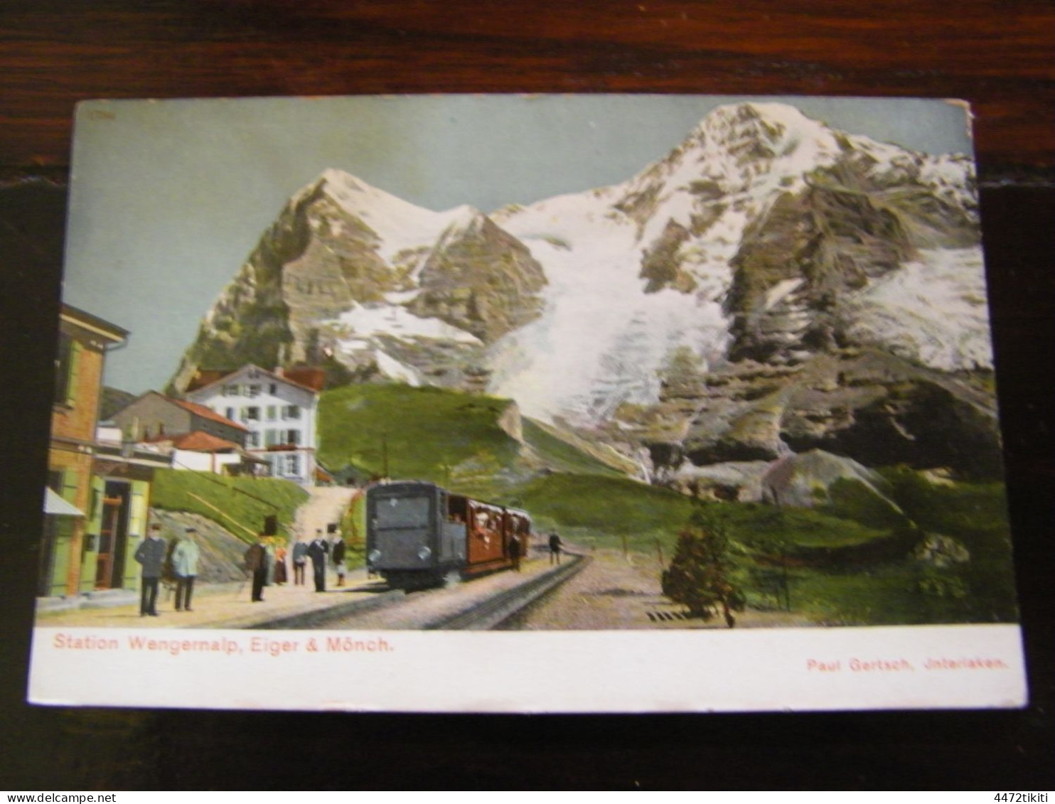 CPA - Suisse - Eiger & Münch - Train Locomotive Wagons Rail - Station Wengernalp -1905 - SUP (HT 3) - Andere & Zonder Classificatie