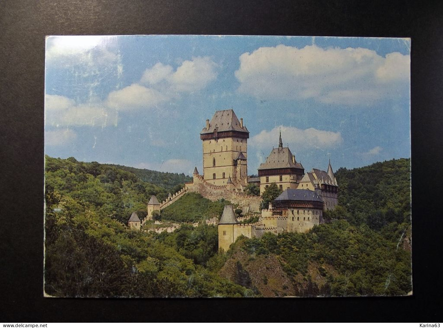 Czechia  - CZECH REPUBLIK - Hrad Karlstejn - Used Card With Stamp 1991 Skauting - República Checa