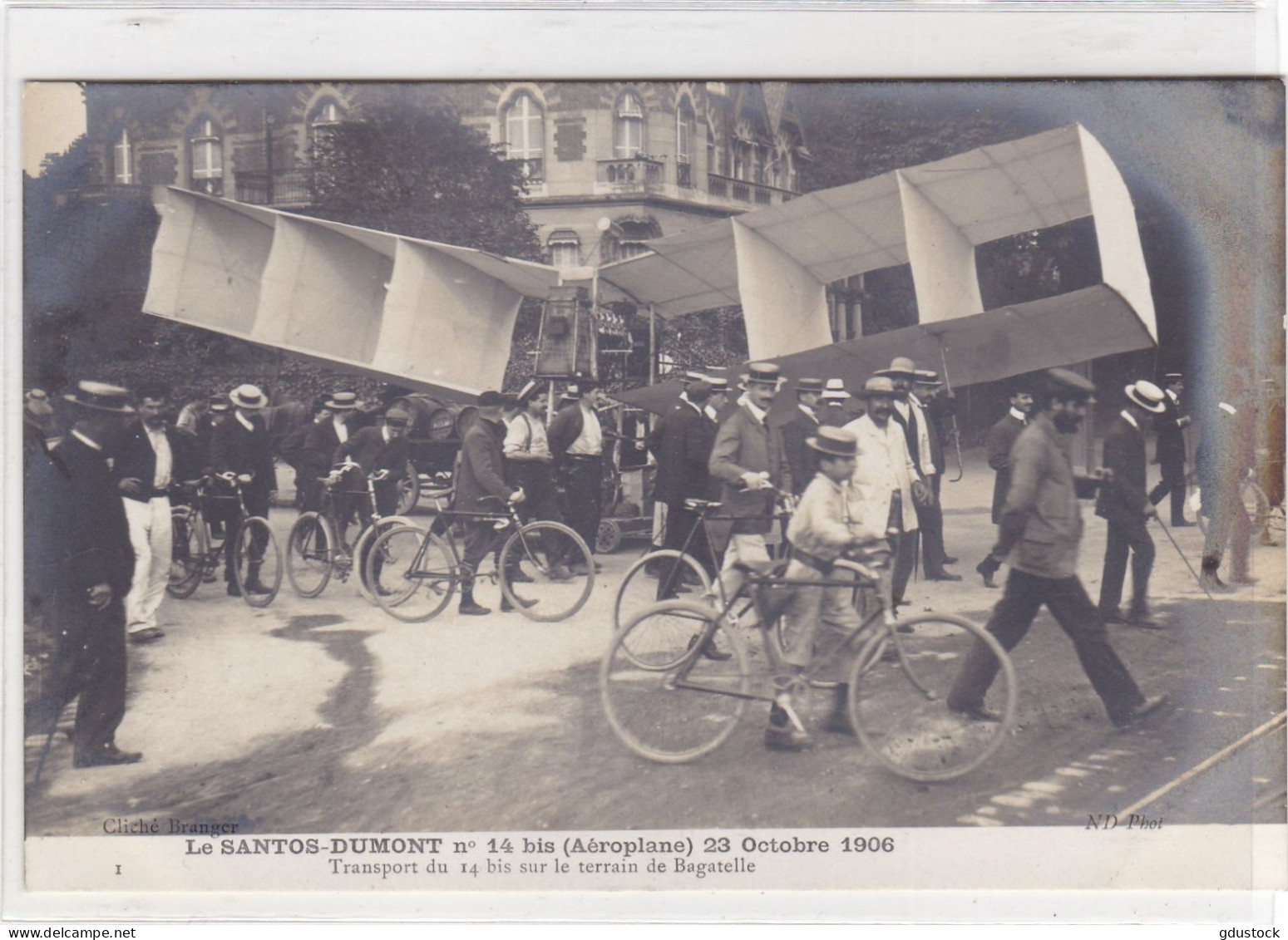 Le Santos-Dumont N°14 Bis 'Aéroplane) 23 Octobre 1906 - Transport Du 14 Bis Sur Le Terrain De Bagatelle - ....-1914: Precursori