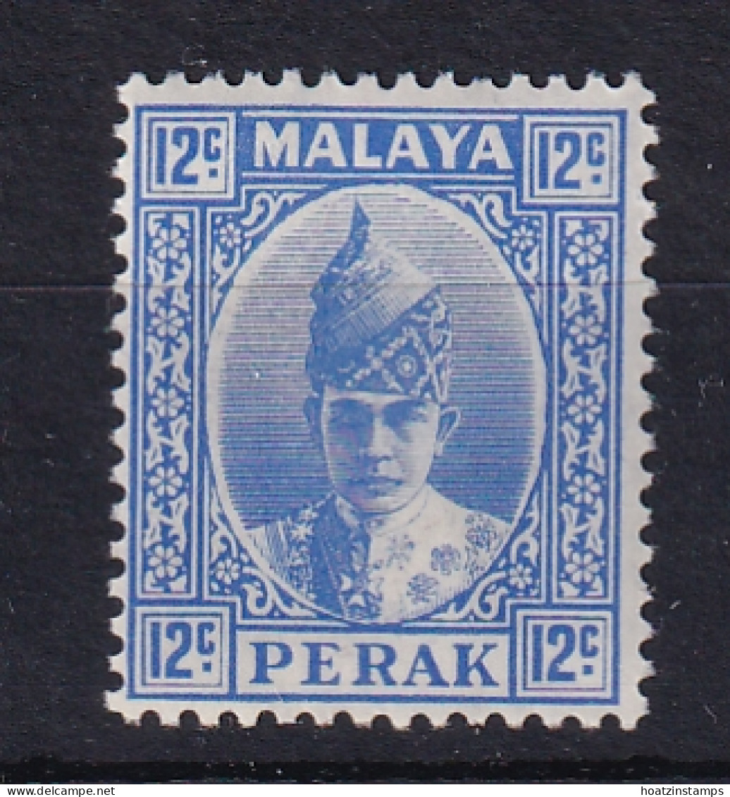 Malaya - Perak: 1938/41   Sultan Iskandar   SG113    12c     MH - Perak