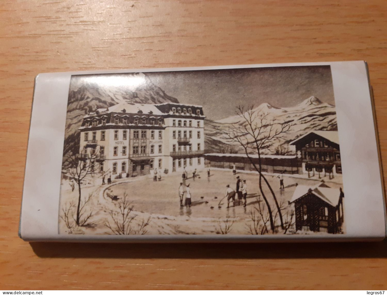 TABLETTE CHOCOLAT HOTEL BELVEDERE GRINDELWALD - Other & Unclassified