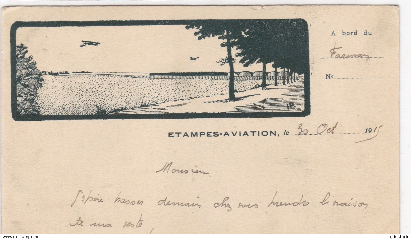 Etampes-Aviation - A Bord Du Farman - ....-1914: Précurseurs