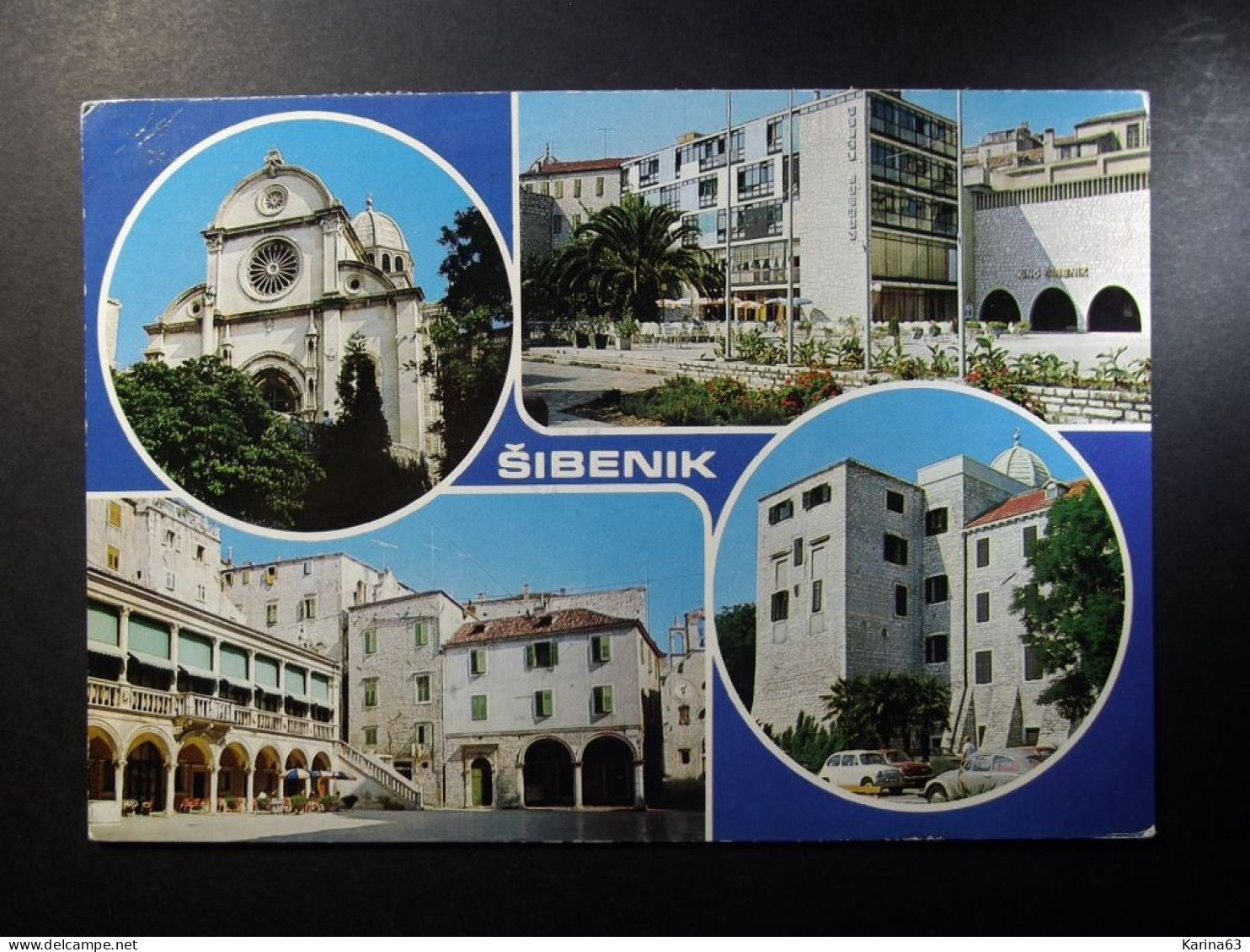 Jugoslavija  - Yugoslavia - Sibenik - Views - Used Card With Stamp Sibenik 1983 - Joegoslavië