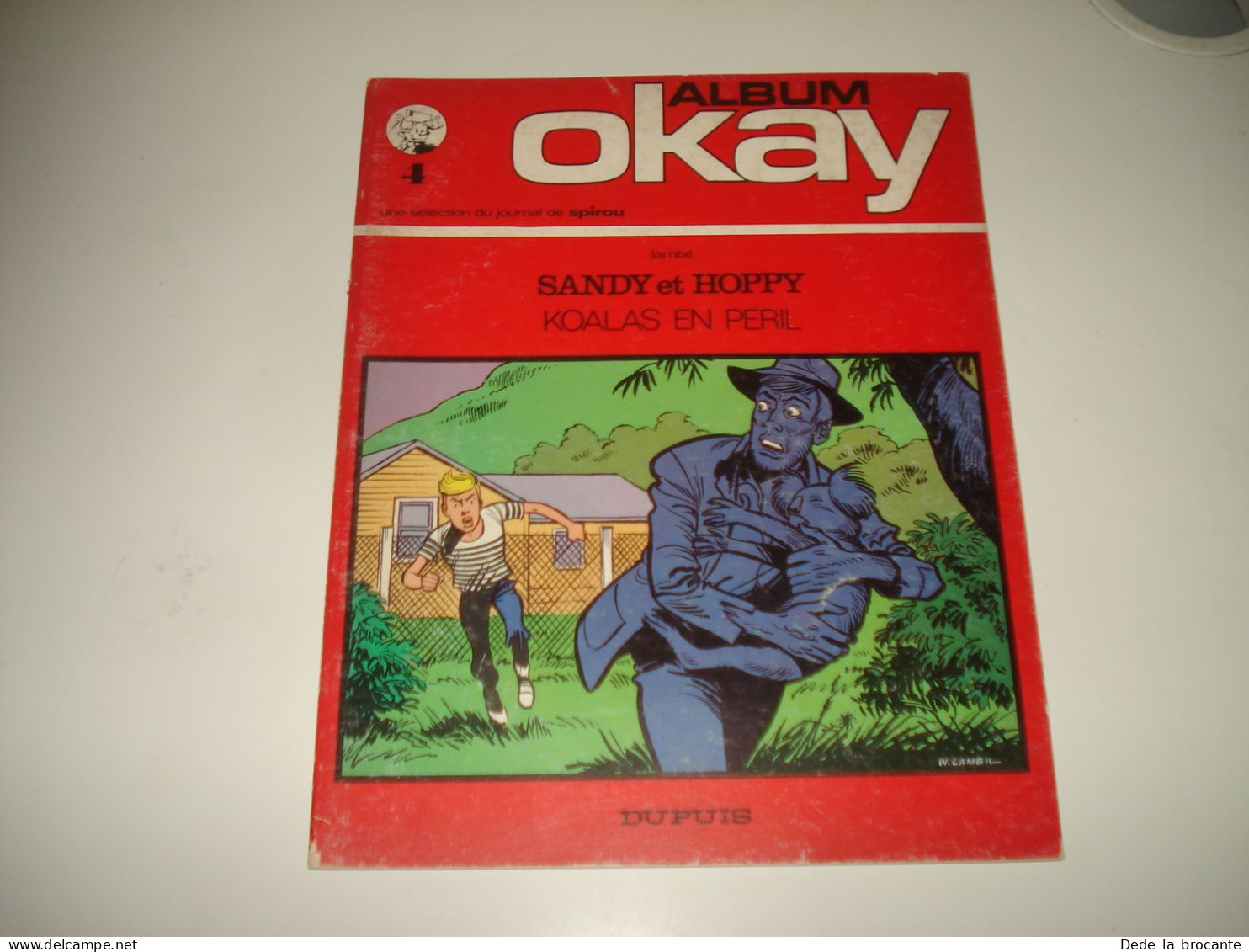 C54 (2) / Sandy Et Hoppy " Koalas En Péril " EO De 1972 - Collection Okay N°4 - Other & Unclassified