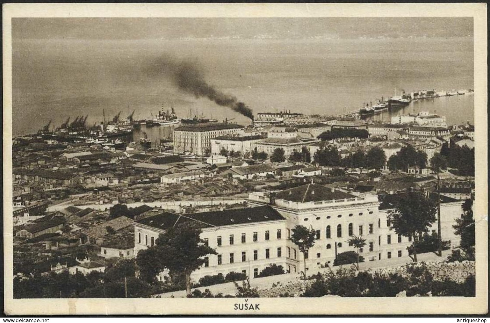 Croatia-----Susak (Rijeka)-----old Postcard - Croatie