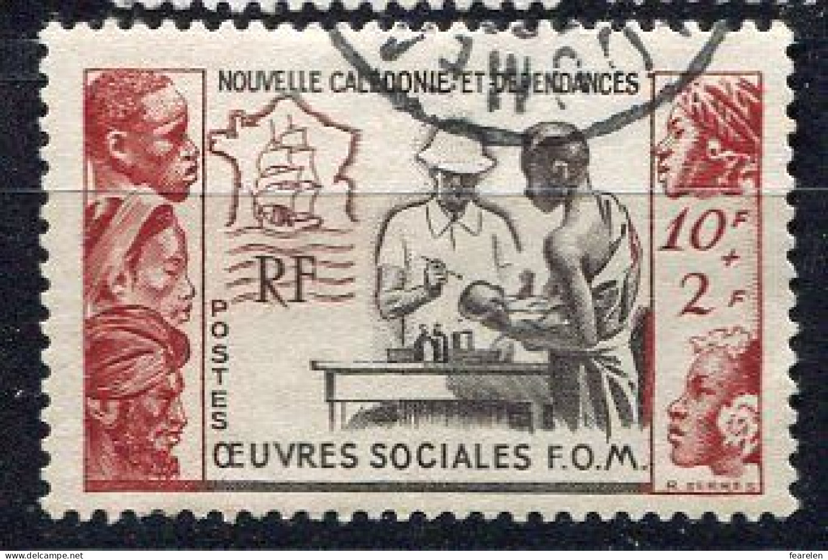 Colonie Française, Nouvelle-Calédonie N°278 Oblitéré, Qualité Très Beau - Used Stamps