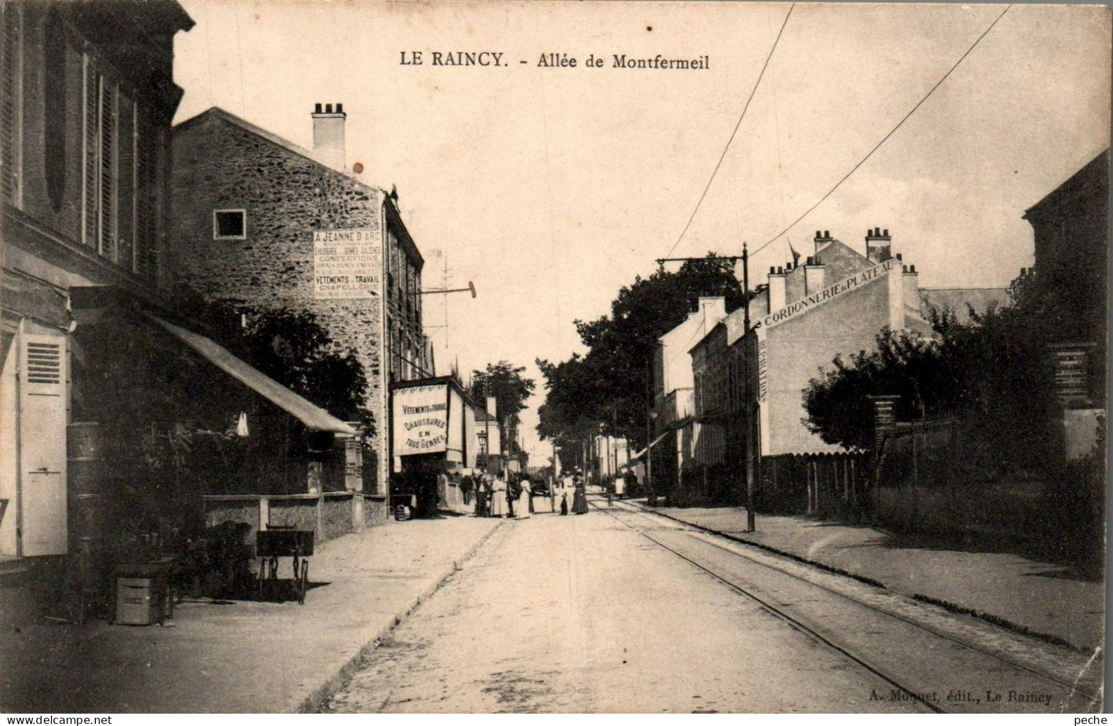 N°135 W -cpa Le Raincy -allée De Montfermeil- - Le Raincy