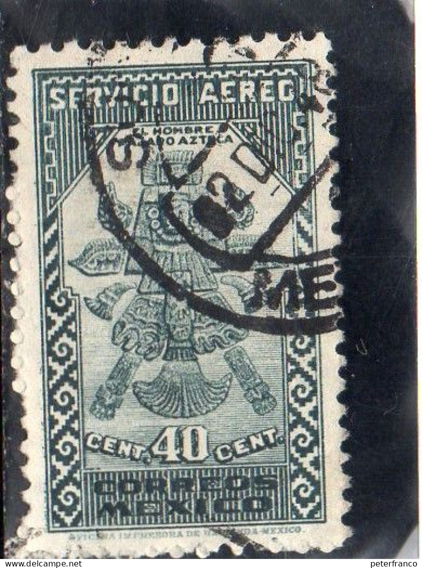 1947 Messico - Servizio Aereo - México