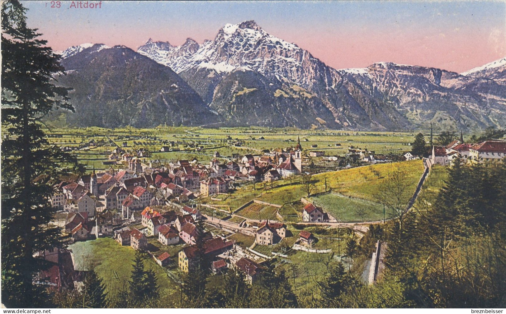 Alte AK ALTDORF - Karte  Gel. 1925 - Altdorf