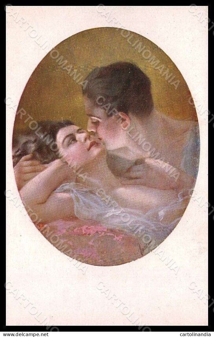 Artist Signed Guerzoni Romantic Couple Lady Serie 1033-2 Postcard VK8264 - Other & Unclassified