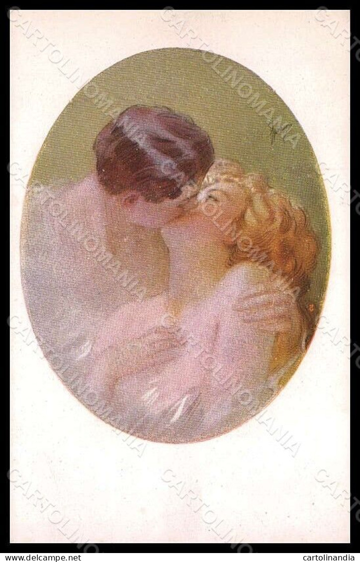 Artist Signed Guerzoni Romantic Couple Lady Serie 1033-3 Postcard VK8265 - Other & Unclassified