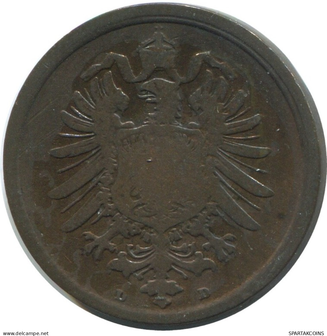 2 PFENNIG 1875 D ALLEMAGNE Pièce GERMANY #AE560.F.A - 2 Pfennig