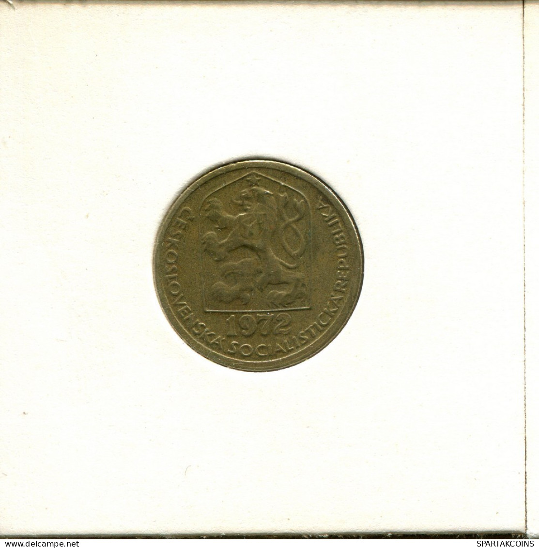 20 HALERU 1972 CZECHOSLOVAKIA Coin #AS944.U.A - Cecoslovacchia