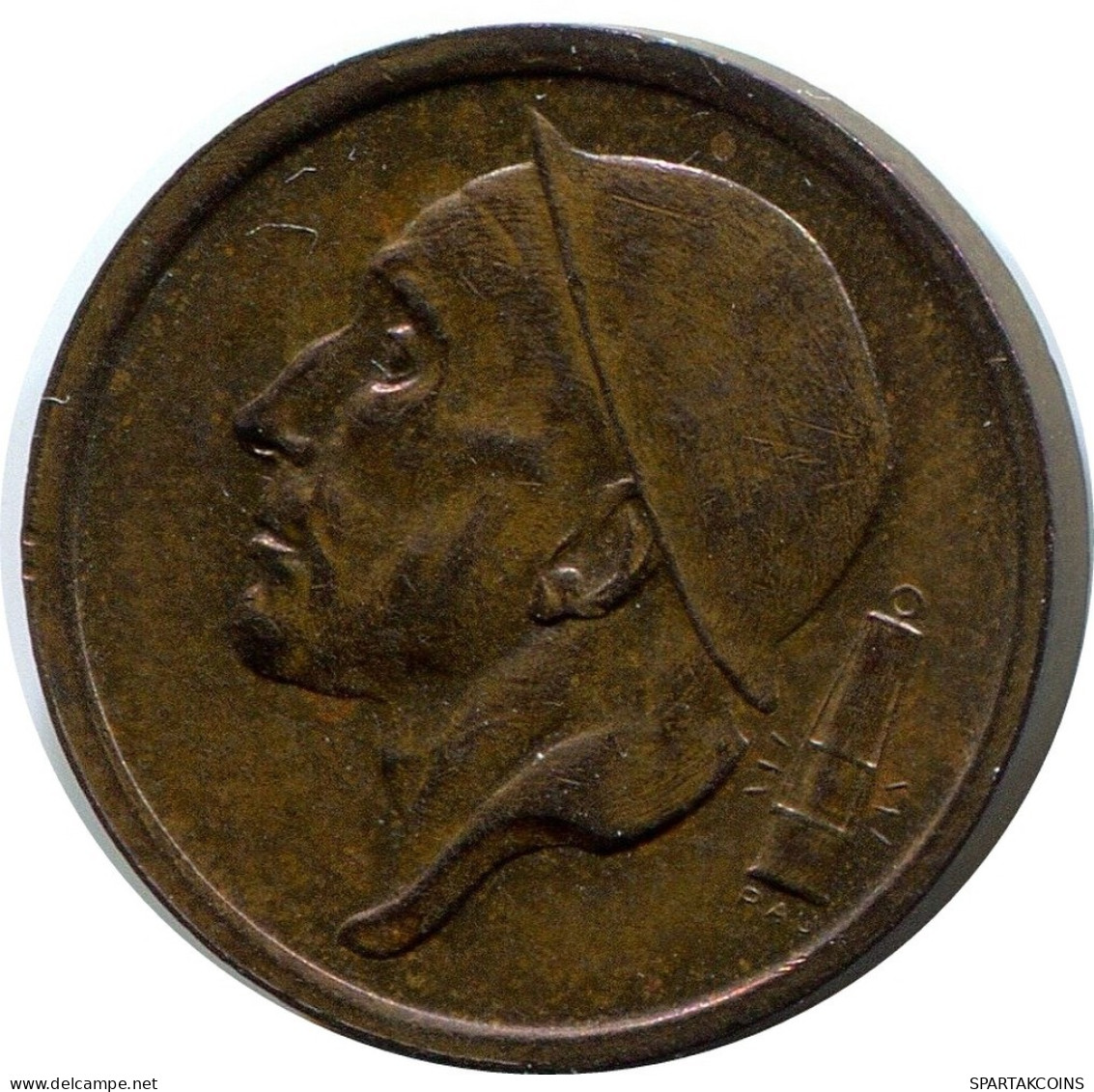 20 CENTIMES 1953 FRENCH Text BÉLGICA BELGIUM Moneda #BA401.E.A - 25 Cents