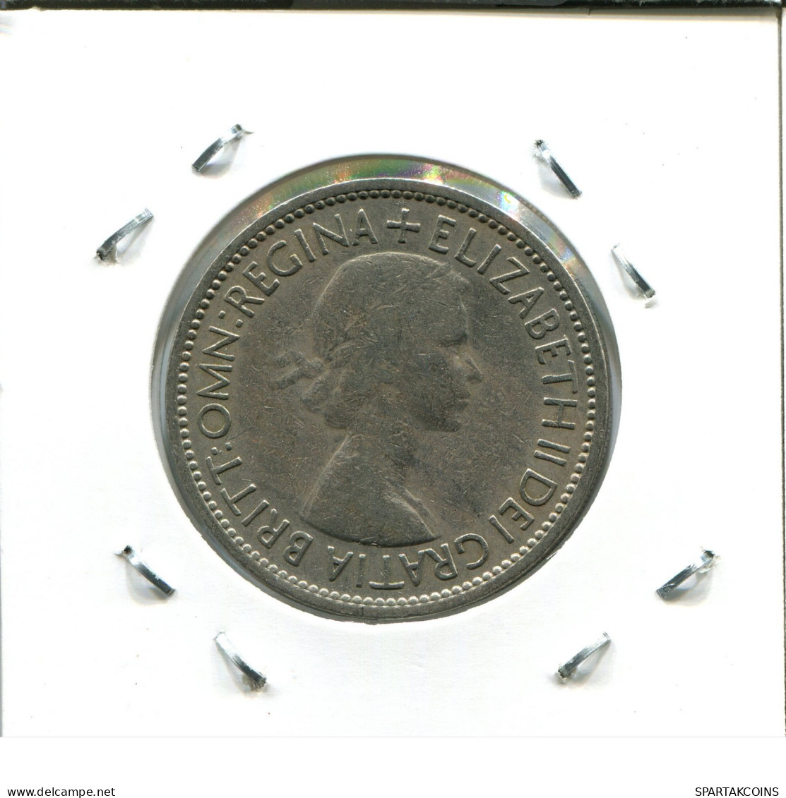 2 SHILLINGS 1953 UK GREAT BRITAIN Coin #AW536.U.A - J. 1 Florin / 2 Shillings