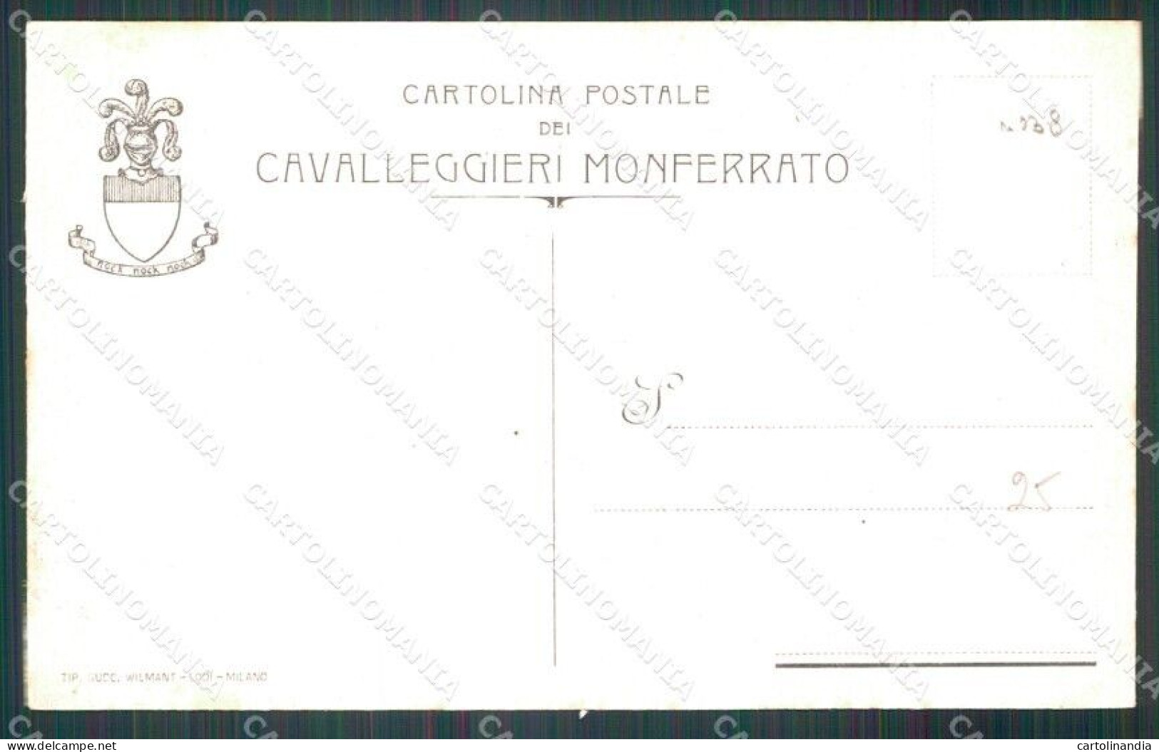 Militari I Regg Cavalleria Di Monferrato Battaglia San Martino Cartolina QT7965 - Régiments