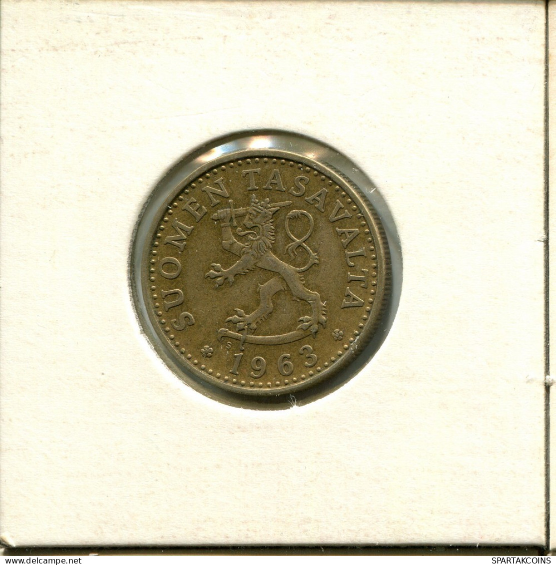 20 PENNYA 1963 FINLAND Coin #AS733.U.A - Finlandia