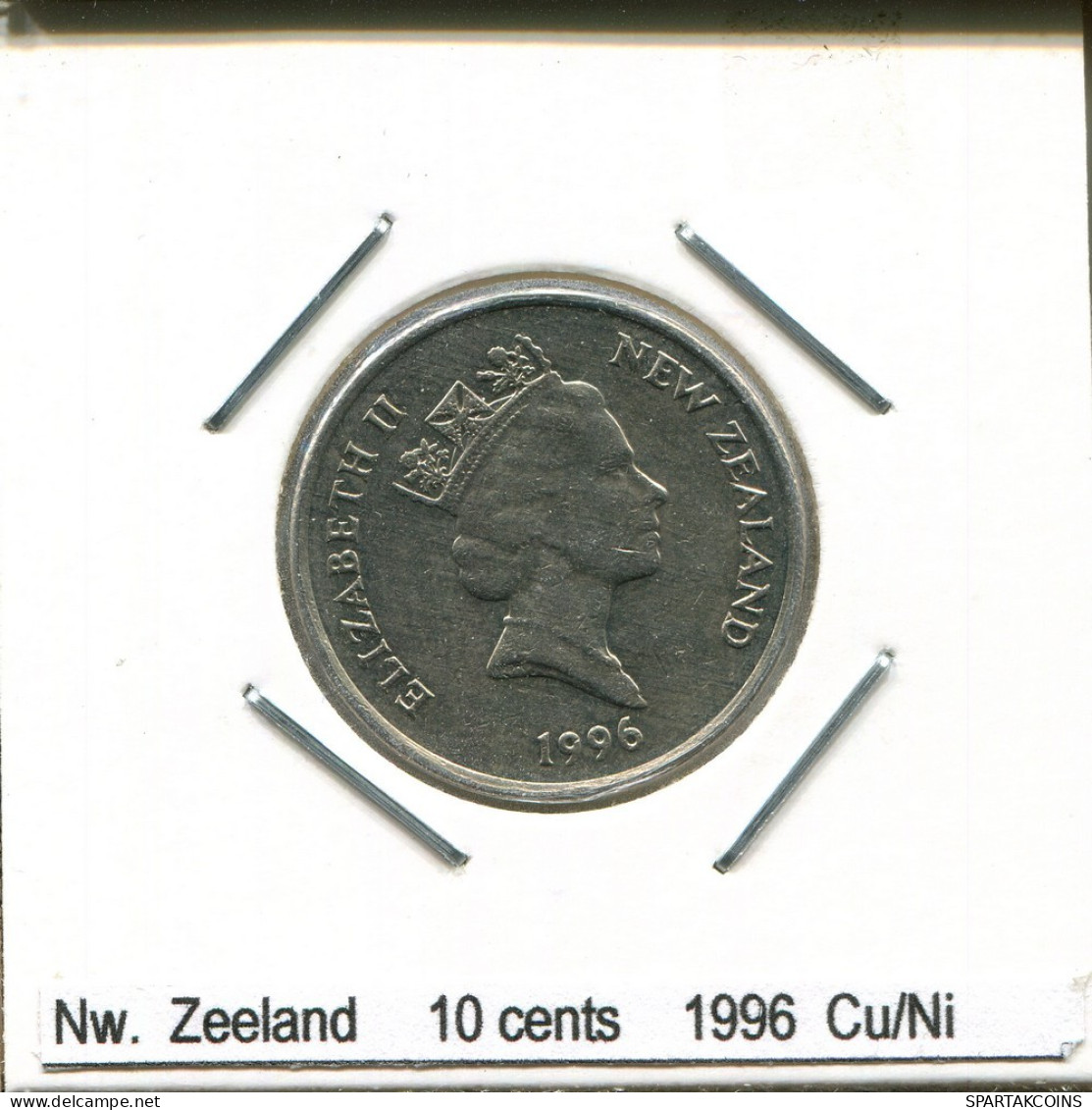 10 CENTS 1996 NEW ZEALAND Coin #AS234.U.A - New Zealand