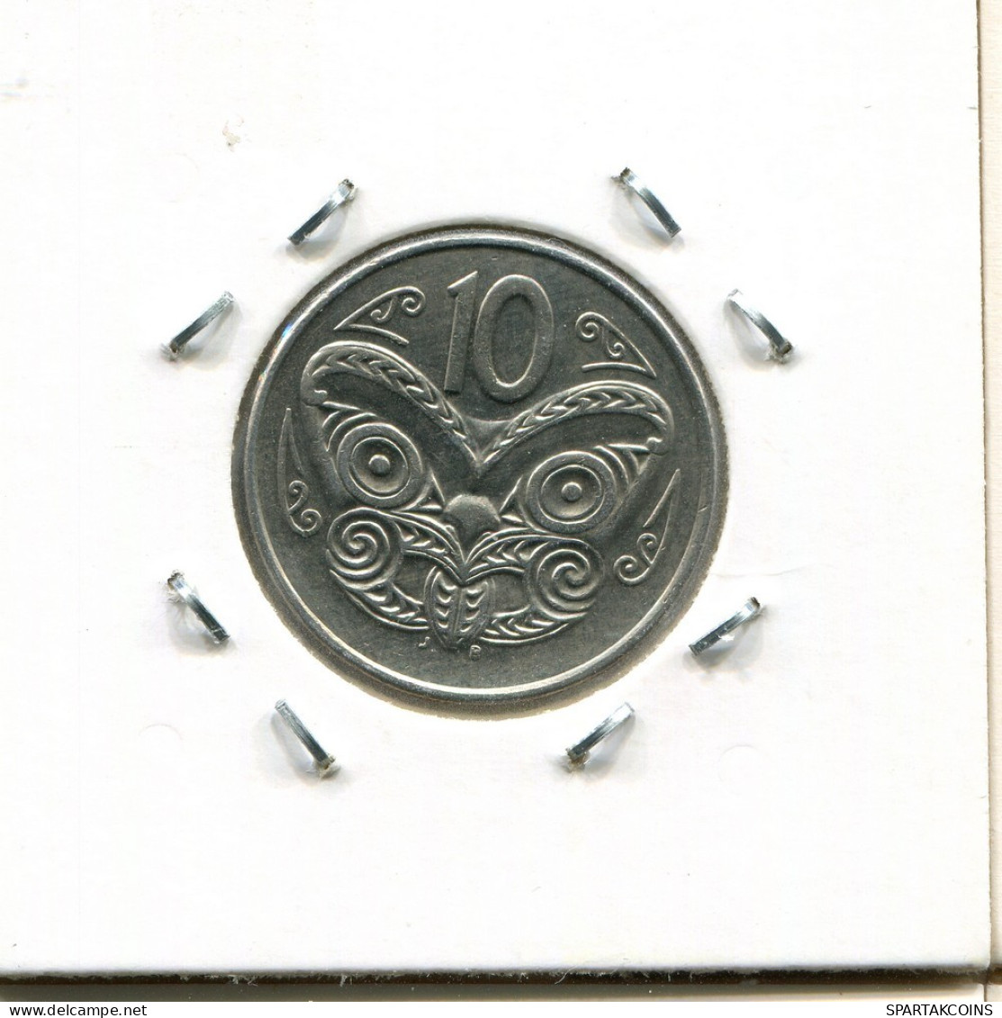 10 CENTS 1996 NEW ZEALAND Coin #AS234.U.A - Nouvelle-Zélande