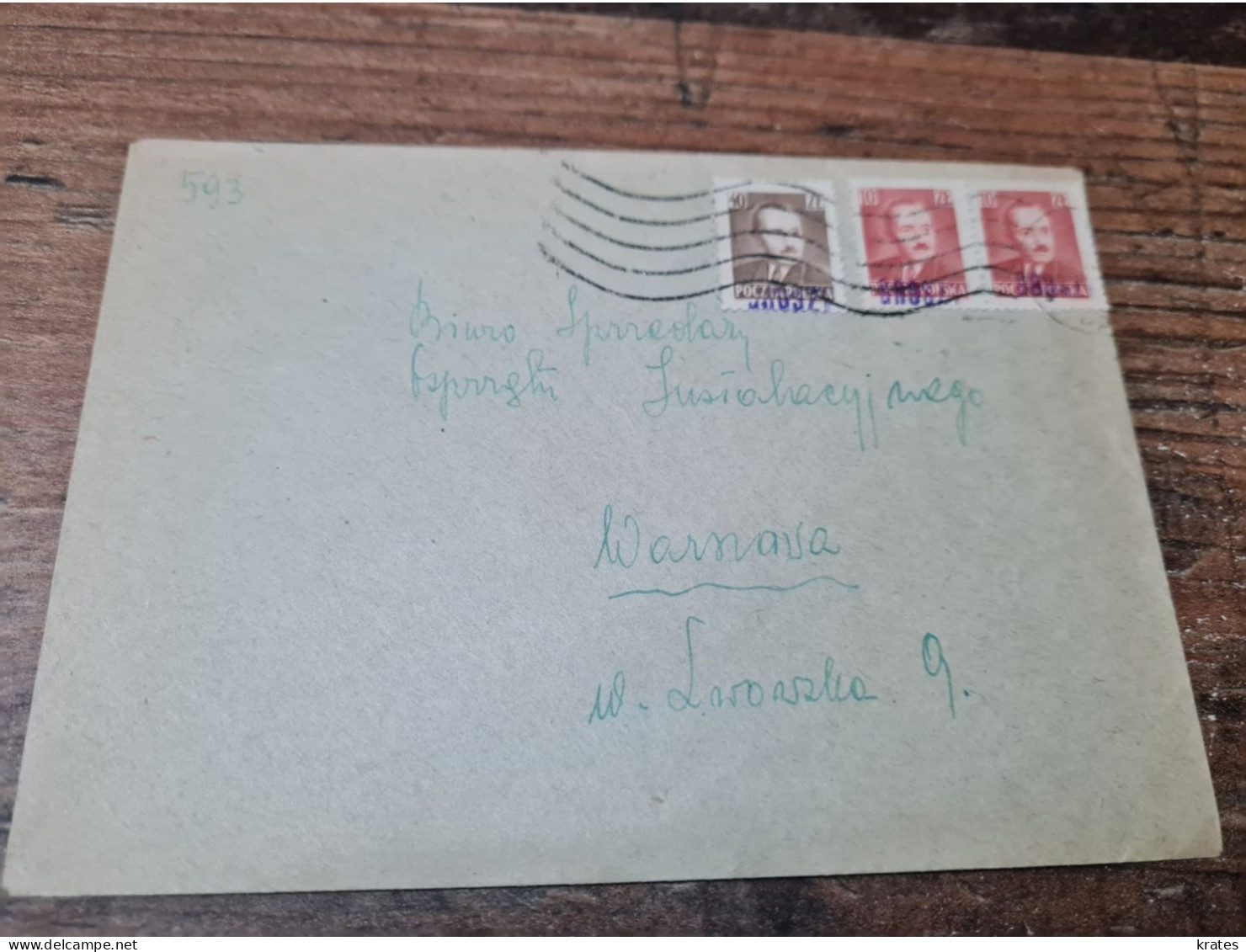 Old Letter - Poland, Polska, Groszy - Other & Unclassified