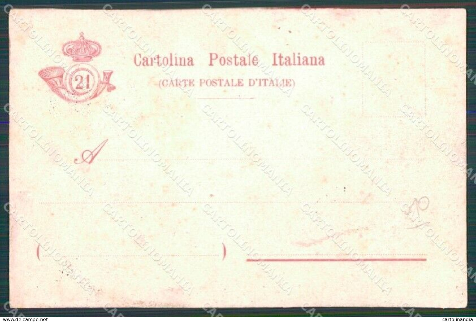 Militari 21º Reggimento Cavalleggeri Di Padova Cartolina QT8031 - Régiments