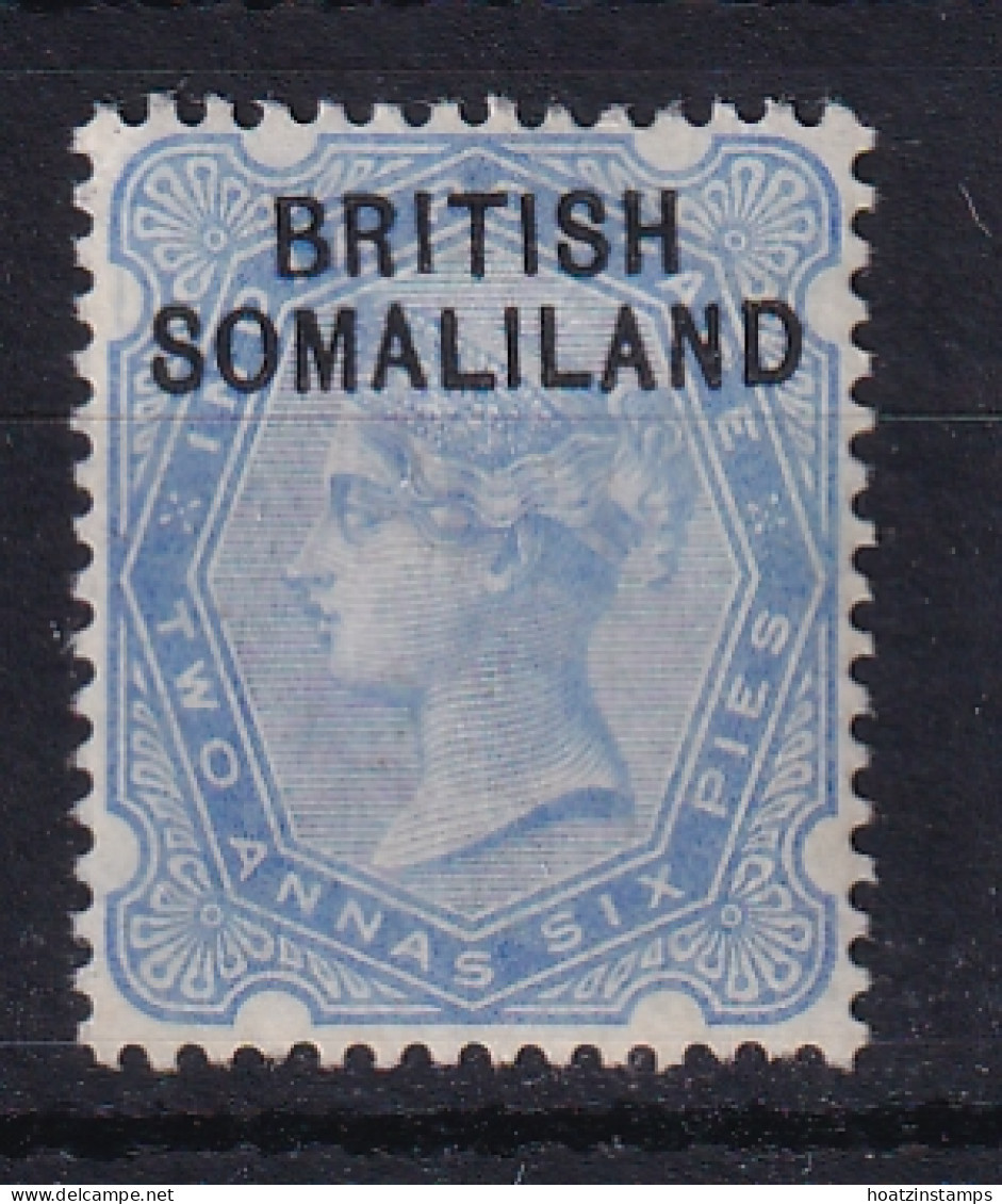 Somaliland Protectorate: 1903   QV 'British Somaliland' OVPT   SG4    2a 6p   MH  - Somaliland (Protectorate ...-1959)