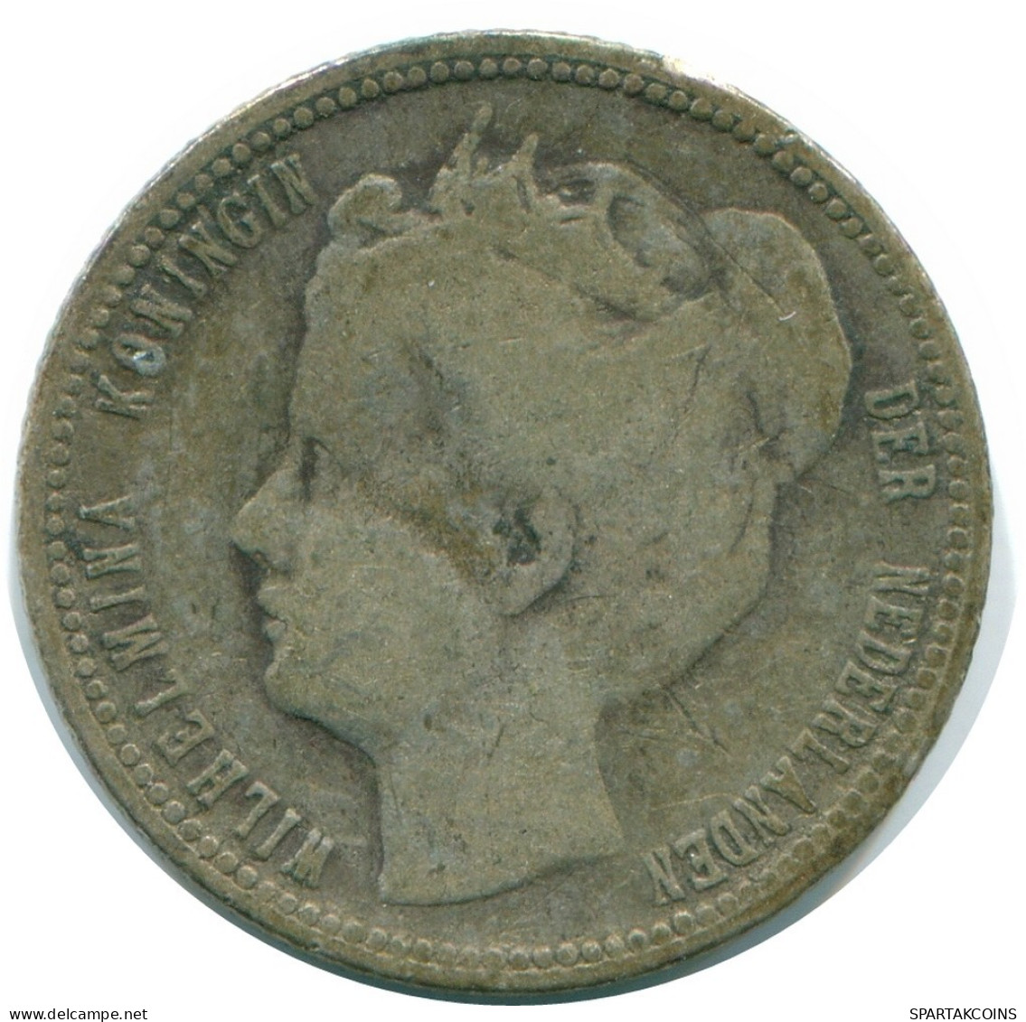 1/4 GULDEN 1900 CURACAO NIEDERLANDE SILBER Koloniale Münze #NL10470.4.D.A - Curaçao
