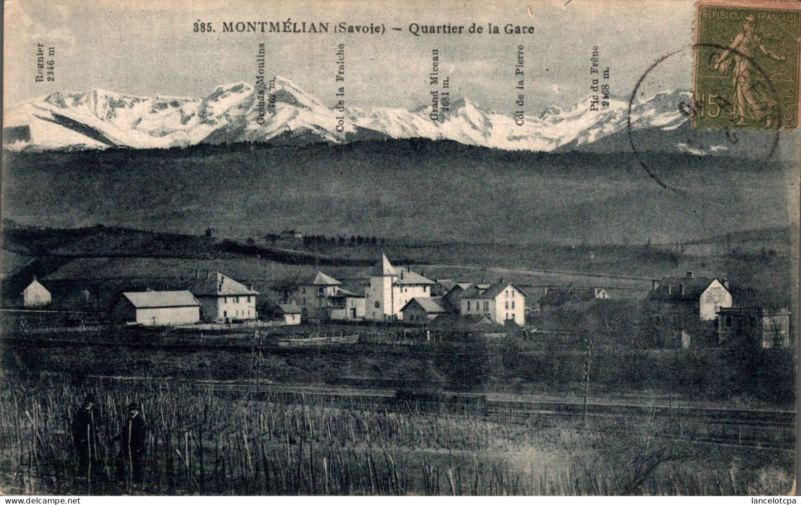 73 - MONTMELIAN / QUARTIER DE LA GARE - Montmelian